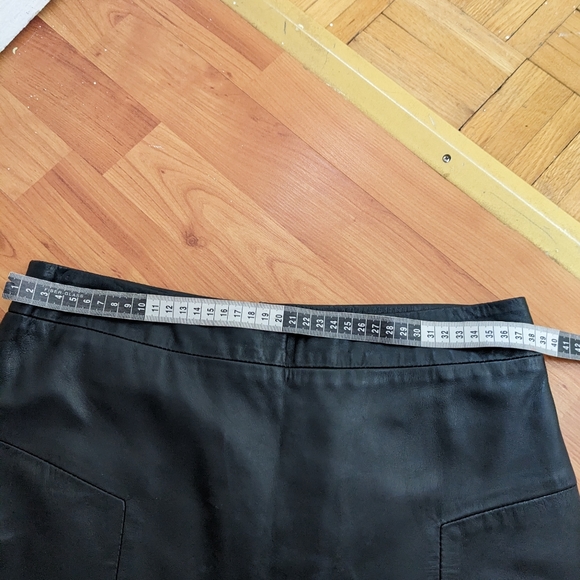 Oasis Leather skirt - Picture 4 of 7